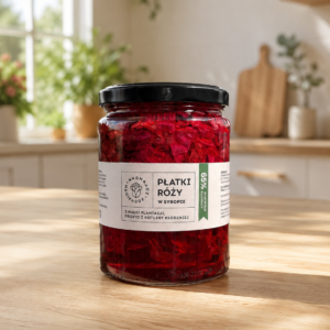 Płatki róży w syropie 220 g